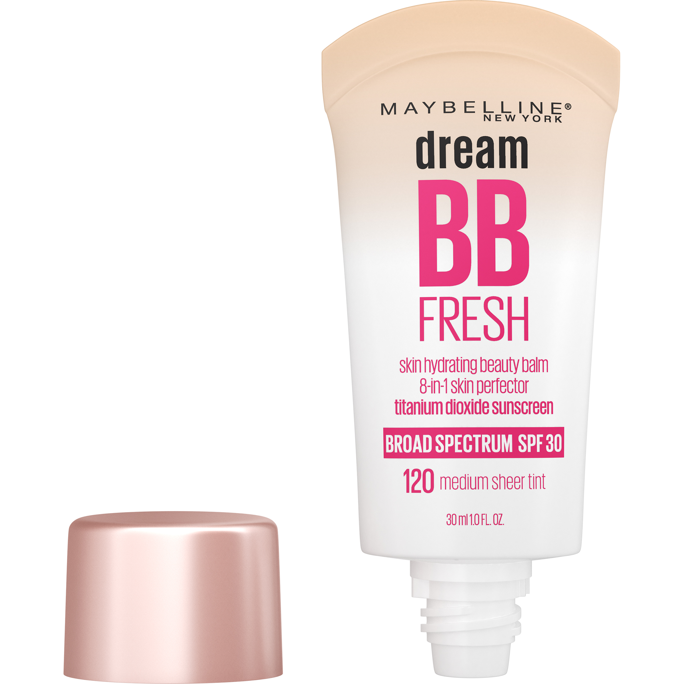 Maybelline Dream Fresh 8 in 1 Skin Perfector BB Cream, Light Medium, 1 fl oz - image 3 of 13