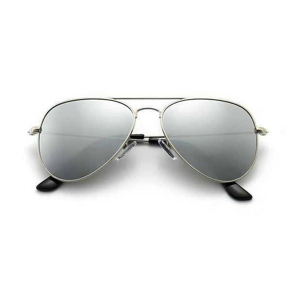 Gafas de sol polarizadas estilo aviador para niños, adolescentes y jóvenes, talla S