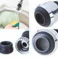 thumbnail image 4 of Billuyoard Boquilla de grifo giratorio de 360 grados, filtro de agua antisalpicaduras, cabezal de ducha, grifo de burbujas para baño, Juegos de accesorios de baño No.01 NO1, 4 of 6