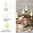 thumbnail image 3 of Short Taper Candle Candle Sticks, 5 Inch Mini Pillar Candles Small Taper Candles, 4PCS Handmade Unscenteds Candlesticks for Chimes, Rituals, Spell, Wedding, Religious, Home Decor, 3 of 5