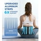 thumbnail image 4 of Faja lumbar CAMRIER para aliviar el dolor lumbar con almohadilla lumbar 3D, 6 unidades con tiras alternativas para hombre y mujer, soporte lumbar de malla suave y transpirable para hernia discal y ciá, 4 of 5