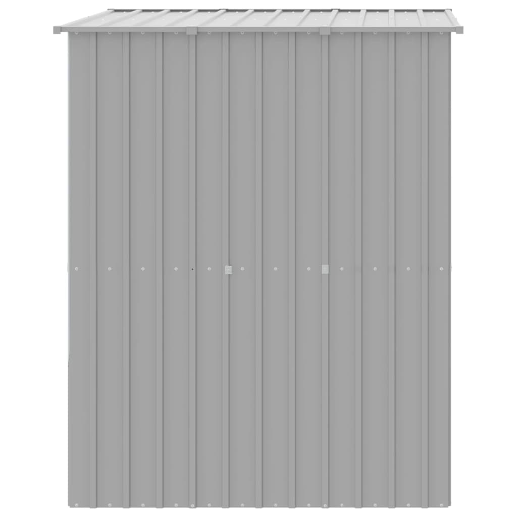 vidaXL Dog House Outdoor Dog Kennel Cage Shelter with Roof Galvanized Steel