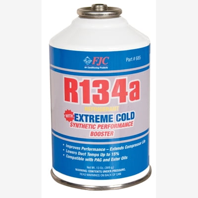 FJC 685 R134a and Extreme Cold Synthetic Performance Booster.  13