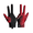 Left Full finger-Red, variant on Billiard Gloves,Pool Glove for Left/Right Hand-Breathable, Non-Slip, Comfortable Fit for Men & Women