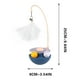 thumbnail image 2 of Decoración del hogar, decoración de habitaciones, decoración de paredes, juguetes para gatos, 4 en 1, interactivos, para gatos de interior, pelotas de seguimiento con bolas, pelotas de menta para el c, 2 of 2