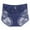 Blue, variant on Seductiva Women Clearance Seamless Women Underwear Womens Mid High Waist Lace Panties Transparent Seamless Large Size Lift Briefs Ladies Panties