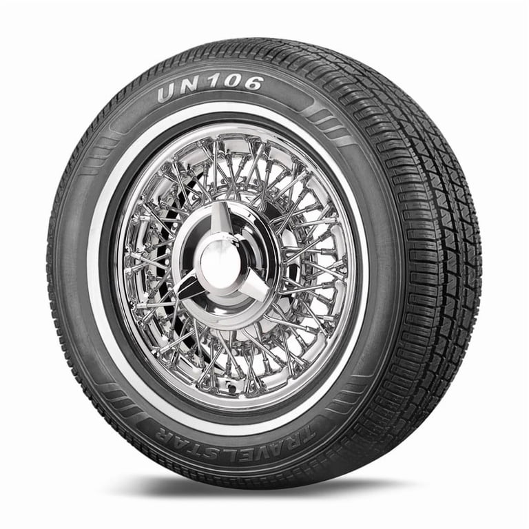 ホワイト・ディストラクト UAR Travelstar UN106 All Season 185/75R14 89S Passenger Tire 185/75/14