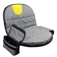 thumbnail image 1 of koolsoo Lawn Mower Seat Cover Riding Tractor Seat Cover Heavy Duty Easy Installation Outdoor with Pockets Seats Protector Replacement Grey Yellow, 1 of 9