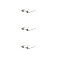 thumbnail image 4 of ZheElen Classic Round Metal Frame Retro Twist For Trendy Style Comfort style 1 3Set, 4 of 6