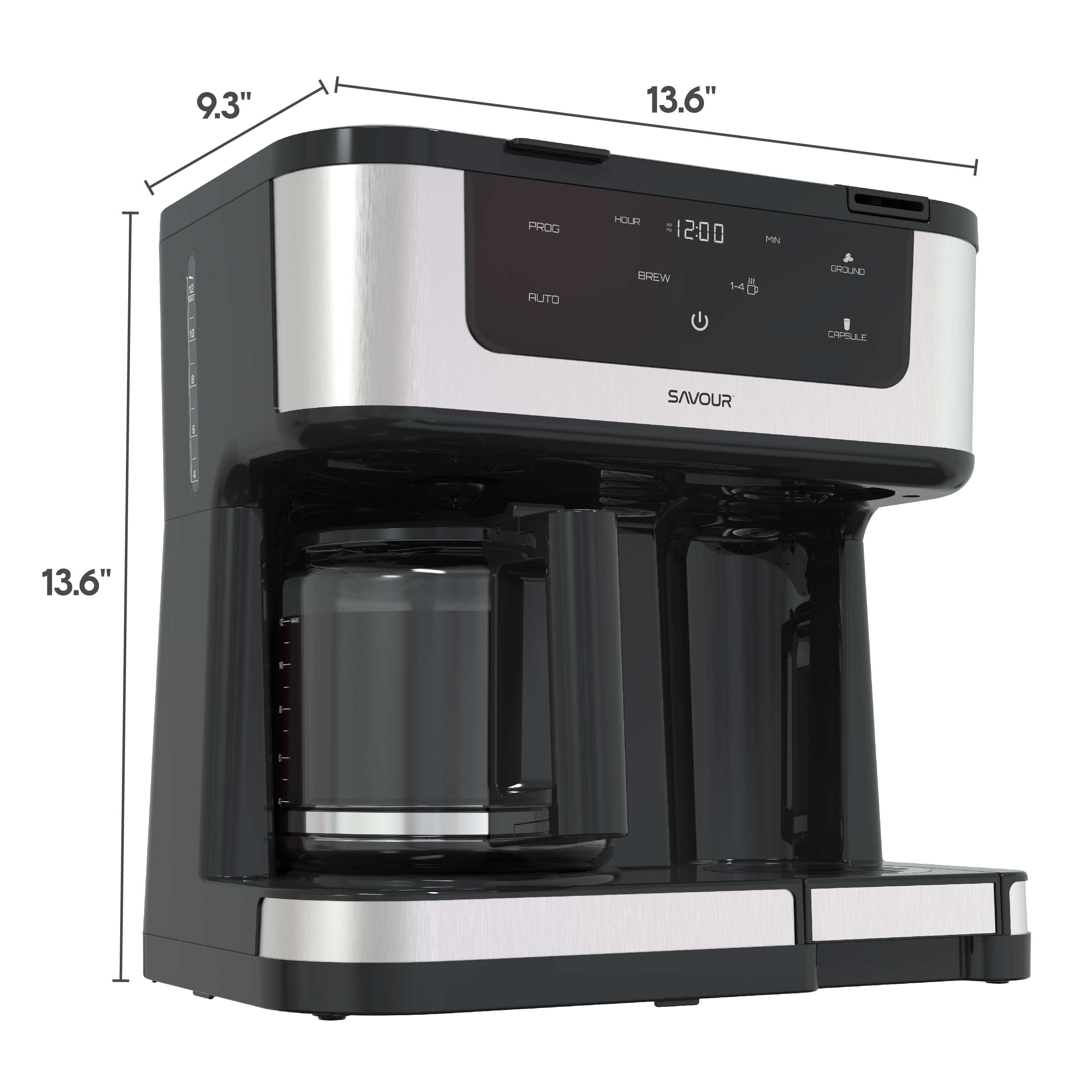 Savour Dual Coffee Maker with Single Serve photo 7