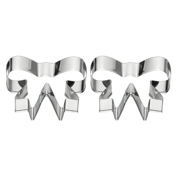 Stainless Steel Bow Cookie Cutter, Biscuit Cutters for Birthday Party DIY Craft