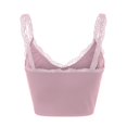 thumbnail image 3 of Aayomet Crop Tops Basic Women's Silk Tank Top Ladies V-Neck Camisole Silky Loose Sleeveless Blouse Satin Tank Shirt,Pink S, 3 of 5