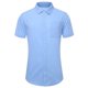thumbnail image 2 of Playera Elvqul Hombre Azul Claro Casual de Color Sólido Manga Corta Gym con Solapa, 2 of 5