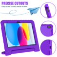 thumbnail image 4 of Funda AVAWO Kids para el nuevo iPad 11.ª generación de 11 pulgadas con pantalla morada, 4 of 9