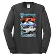 thumbnail image 2 of Wild Bobby, Mustang Ford Classics Cars and Trucks Men Long Sleeve Shirt, Charcoal, XX-Large, 2 of 6