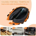 thumbnail image 5 of CITYLE 3FT Toddler Indoor Trampoline for Kids Ages 1 to 6, Max Load 220LBS 36'' Mini Small Foldable Trampoline with Height Adjustable Handlebar, Indoor & Outdoor, Noise Free, 5 of 7