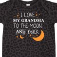 thumbnail image 4 of Inktastic I Love My Grandma to the Moon and Back Boys or Girls Baby Bodysuit, 4 of 5