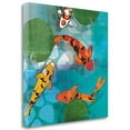 thumbnail image 2 of Tangletown Fine Art Lucky Koi II By Tandi Venter,  Gallery Wrap Canvas 30 x 30, 2 of 2