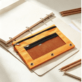 thumbnail image 5 of 3 Compartment Mesh Zipper Pencil Pouch, 10''x 7'' Transparent Lightweight Pen Storage Bag, 5 of 5