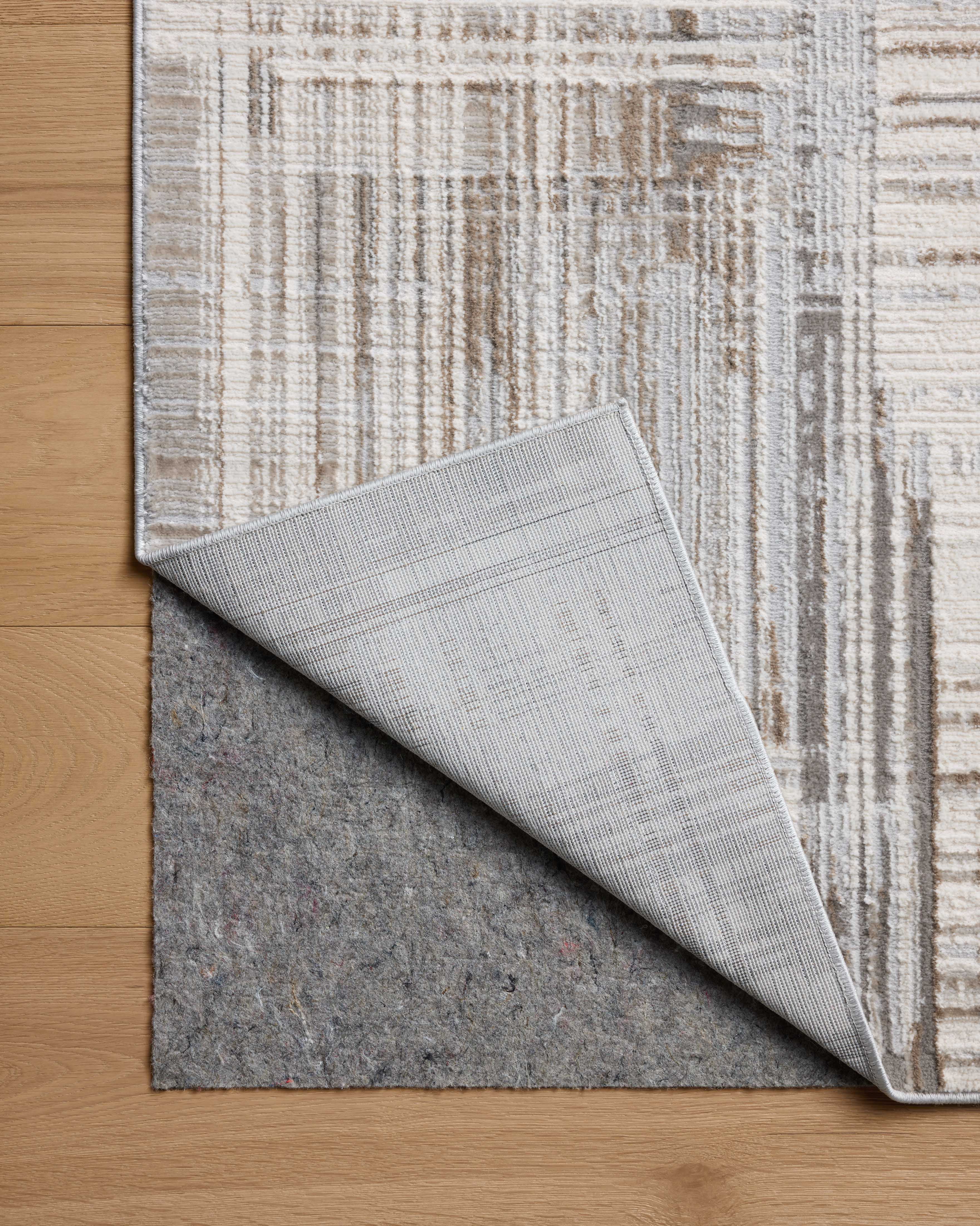 Loloi Hollis Pebble / Ivory 2'-7" x 8'-0" Runner Rug
