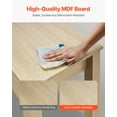 thumbnail image 3 of VEVOR Small Desk with Drawer Kids Desk for Bedroom Simple Study Table Light Wood, 3 of 9