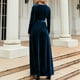 thumbnail image 5 of Vestido largo de manga larga para mujer,Vestido largo de mujer Vestido largo con cuello redondo Vestido largo con cuello redondo de manga larga Estándares líderes en la industria, 5 of 7