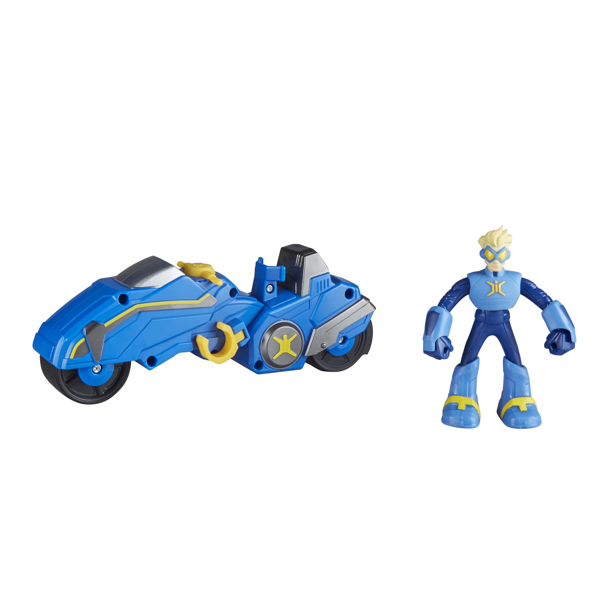 Stretch Armstrong & The Flex Fighters STRETCH ARMSTRONG FLEXYCLE Vehicle! 