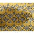 thumbnail image 4 of oneOone Viscose Chiffon Fabric Floral Block Printed Fabric 1 Yard 42 Inch Wide, 4 of 4