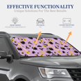 thumbnail image 4 of Balery Cute Halloween Parasol para parabrisas de coche de 2 piezas | Parasol plegable para parabrisas delantero de coche para la mayoría de sedanes-Small, 4 of 6