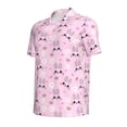 thumbnail image 4 of Wukai Rabbit Face Men’s Polo Shirts,Quick-Dry Athletic Shirt,Classic Fit Shirts-Small, 4 of 8