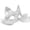 A002- White, variant on Black Masquerade Mask for Women Lace Masquerade Mask Halloween Cat Mask for Party and Holiday Events 1 Pack