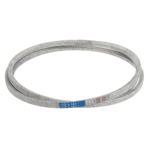 Uxcell Cord Mower Deck Belt 1/2" x 101.4" Aramid Replacement Cord Deck Drive Belt for 429636 15-023, Gray
