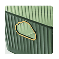 thumbnail image 3 of Caja de almacenamiento transparente para refrigerador, organizador de verduras, color amarillo, 3 of 8
