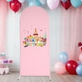 thumbnail image 4 of 1.8m Arch Stand & Background Decoration Cover Stand Wedding Arch Frame Set Pink, 4 of 24