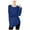 Blue - brightblue, variant on I-N-C Womens Asymmetrical Knit Sweater, Blue, X-Small