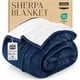 thumbnail image 1 of Manta Reversible Sherpa Utopia Bedding 229x229 cm Azul Marino, 1 of 8