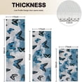 thumbnail image 4 of Lightblue Butterfly Sparkle Pattern Kitchen Rugs Sets Of 3,Kitchen Runner Rugs Non Skid Washable,Decorative Kitchen Floor Mats for Kitchen,Sink,Laundry,17"x30"+ 17"x47" + 17"x59", 4 of 6