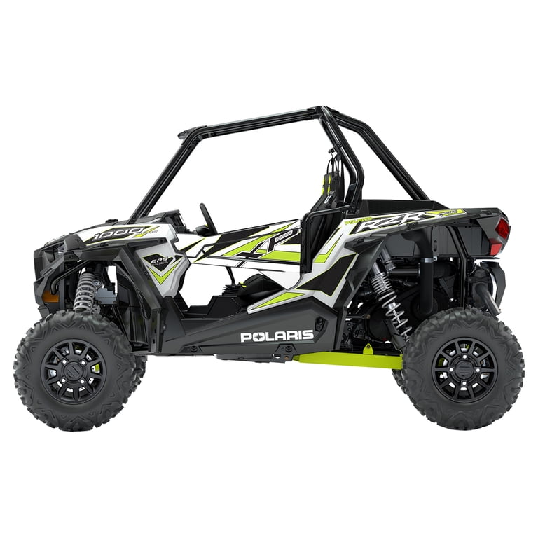 Polaris RZR XP 1000 Dune Buggy White Lightning and Bright Green 1