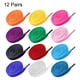 thumbnail image 1 of Cordones Planos De Repuesto Yellow Tong 12 Pares Para Zapatos Deportivos, 1 of 5