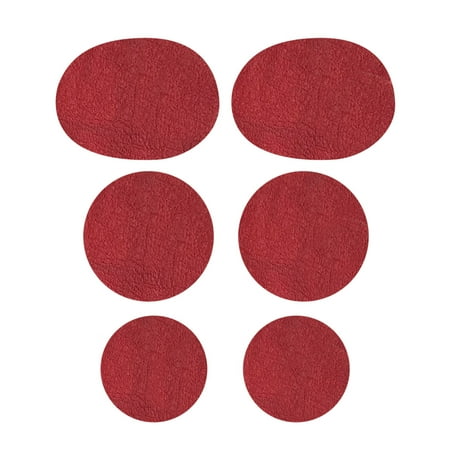 

Coopserbil Heel Hole Sticker 3 Pairs Self Adhesive Shoe Hole Patch Sticker Shoe Hole Patch Sticker for Sneakers Leather Shoes High Heels