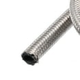 thumbnail image 7 of Unique Bargains 5ft 6AN Fuel Hose AN6 Universal Car Braided Stainless Steel CPE Oil Fuel Gas Line Hose Silver Tone, 7 of 7
