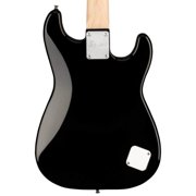 Squier Mini Stratocaster Left-Handed Electric Guitar, Laurel Fingerboard, Black