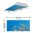 thumbnail image 2 of Octo Lights - Fluorescent Light Covers - 2x4 Flexible Ceiling Light Filters - For Classrooms and Offices - Tree 002, 2 of 7