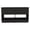 Black Wengue, variant on FM FURNITURE Tulip Storage Bench, Two Drawers, Two Shelves