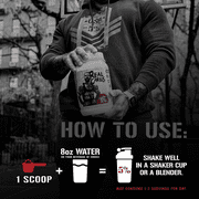 5% Nutrition Rich Piana Real Carbs with Real Food Complex Carbohydrates, Long-Lasting Low Glycemic Energy for Pre-Workout/Post-Workout Recovery Meal, 2.7 Lb, 40 Servings (Banana Nut Bread)