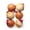 Light Brown, variant on 6PCS Christmas Ball Ornaments for Tree Fall Ball Hanging Ornaments Plastic Gingerbread Man Ball Ornaments Thanksgiving Hanging Decorations for Fall Autumn Harvest Xmas Holiday Party Supplies