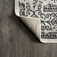 thumbnail image 6 of JONATHAN Y BOHEMIAN FLAIR 4 x 6 Area Rug, Ferro Filigree - Gray/Black, BMF108C-4, 6 of 7