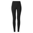 thumbnail image 5 of ClodeEU Women's High Waist Yoga Leggings with Pockets,Stretchy Workout Pants for Running and Daily Wear Black,Women's Plus L, 5 of 5