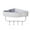 Multicolor, variant on Huayishang Wall Shelf Punch-Free Corner Rack Bathroom Tripod Kitchen Toilet Bathroom Wall-Mounted Dormitory Storage Rack A, Kitchen Essentials Clearance Sale