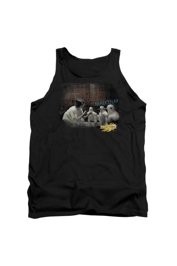 Mirrormask Bob Malcolm Adult Tank Top Black